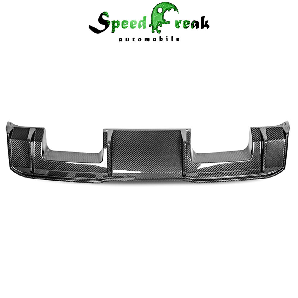 Paktechz Style Dry Carbon Fiber Rear Diffuser (NEED FIT WITH SPLTTER)  For BMW G80 M3 G82 M4 2021-Present