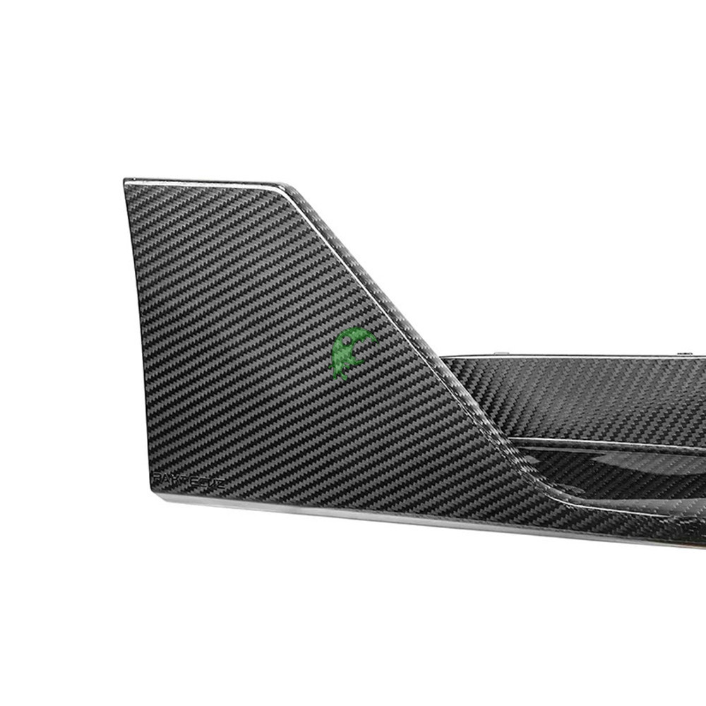 Paktechz Style Dry Carbon Fiber Rear Splitter (NEED FIT WITH DIFFUSER)  For BMW G80 M3 G82 M4 2021-Present
