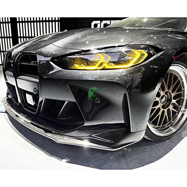 Vorsteiner Style Dry Carbon Fiber Front Lip For BMW G80 M3 G82 M4 2021-Present