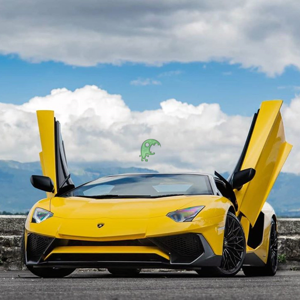 SV Style Half Dry Carbon Fiber Front Bumper For Aventador LP700-4 LP720 LP750 2011-2015