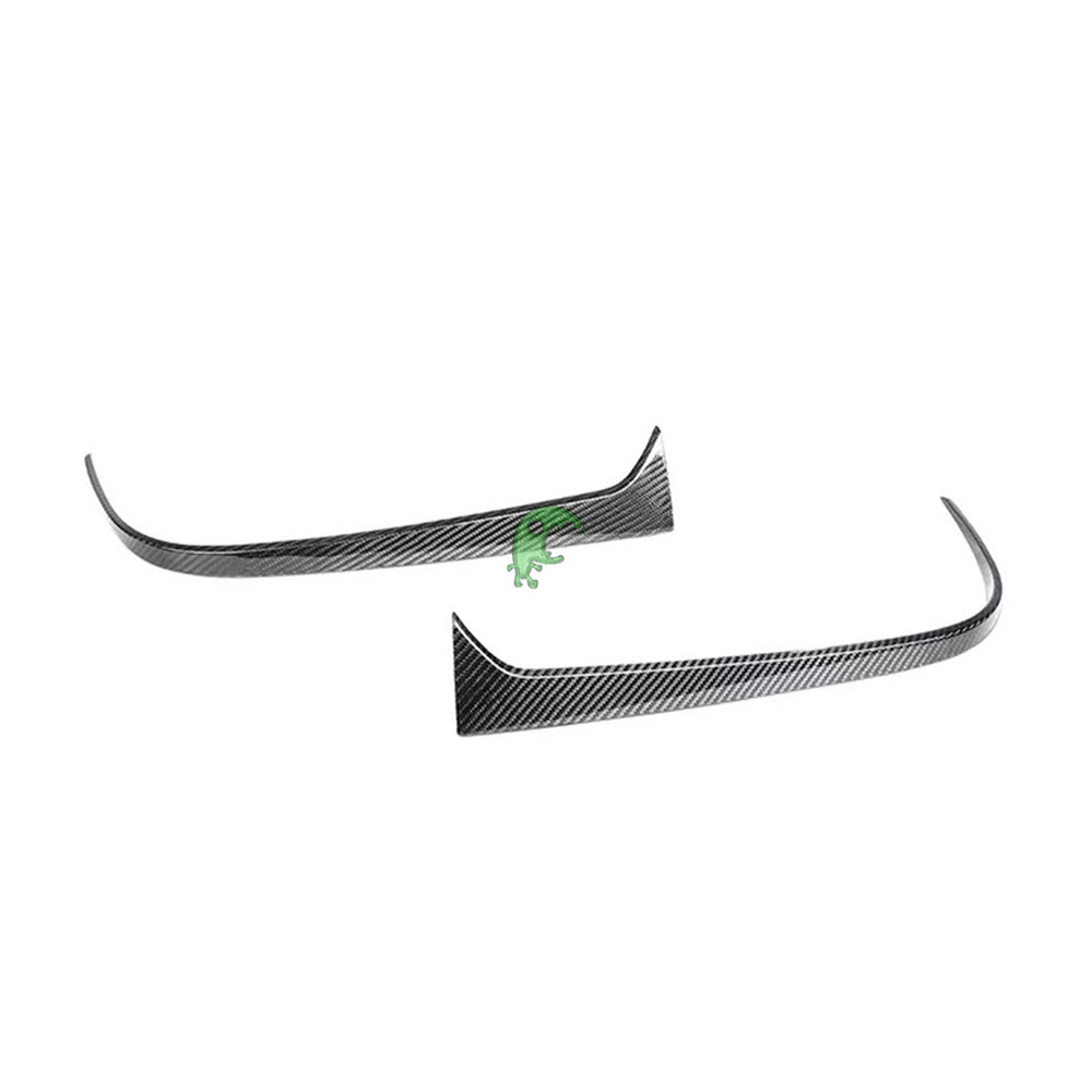 Paktechz Style Dry Carbon Fiber Rear Bumper Vent Canards (NEED WITH SPLITTER) For BMW G80 M3 G82 M4 2021-Present