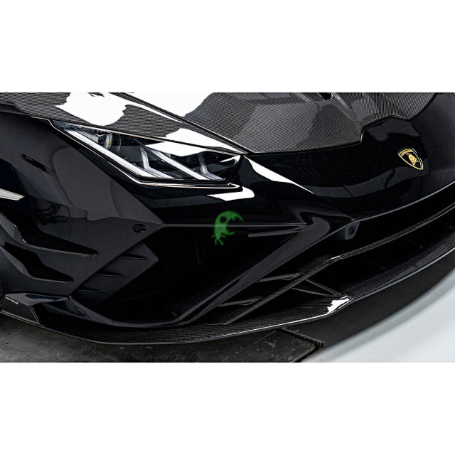 Paktechz Style Dry Carbon Fiber Engine Hood for Lamborghini Huracan & EVO