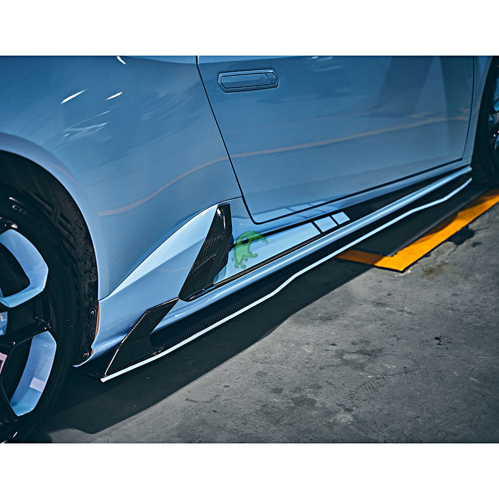 Paktechz Style Dry Carbon Fiber Side Skirt for Lamborghini Huracan EVO