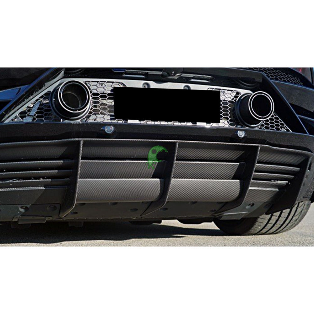 Novitec Style Dry Carbon Fiber Rear Diffuser For Lamborghini Huracan EVO RWD 2019-2020
