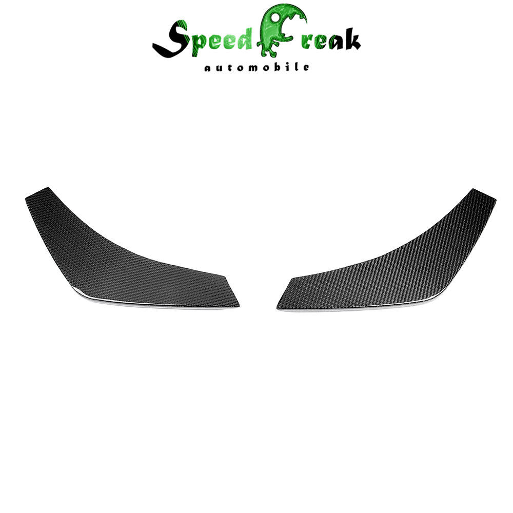 Paktechz Style Dry Carbon Fiber Rear Bumper Trims for Lamborghini Huracan EVO