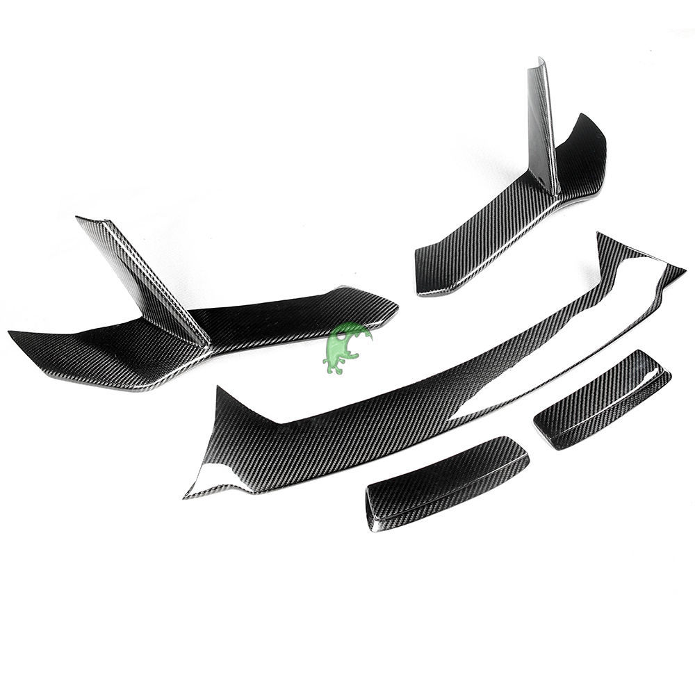 Novitec Style Dry Carbon Fiber Front Lip (5 pcs) For Lamborghini Huracan EVO 2019-2020