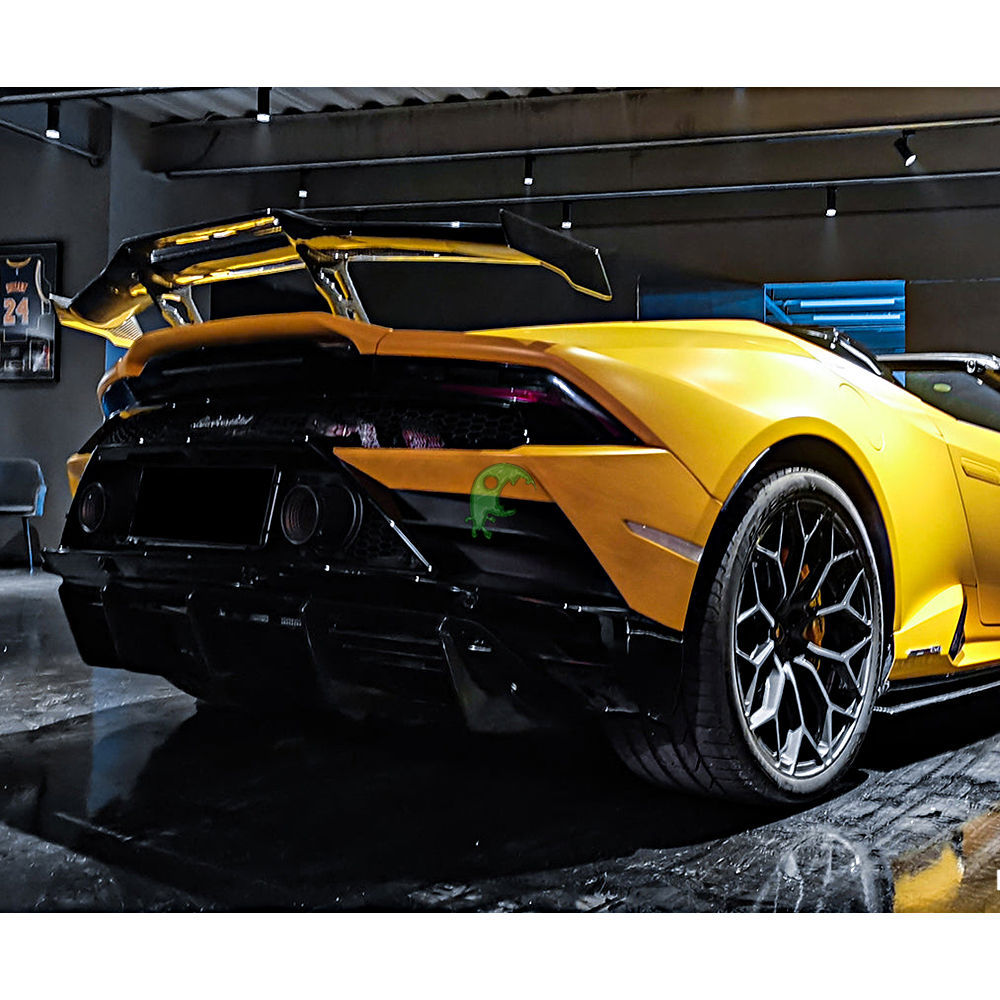 Speed Freak Style Dry Carbon Fiber Rear Spoiler for Lamborghini Huracan EVO