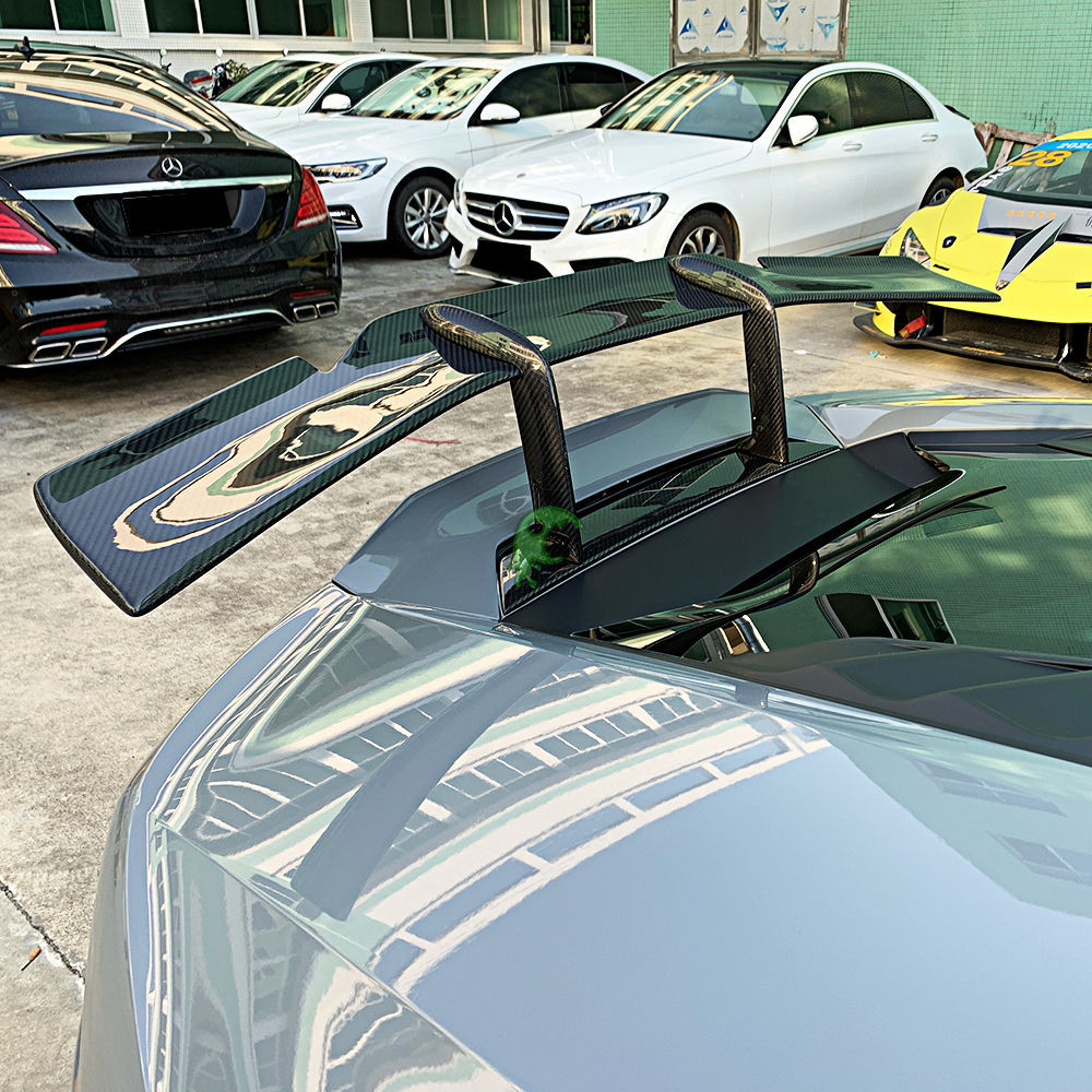 Novitec Style Dry Carbon Fiber Rear Spoiler Wing For Lamborghini Huracan EVO 2019-2020