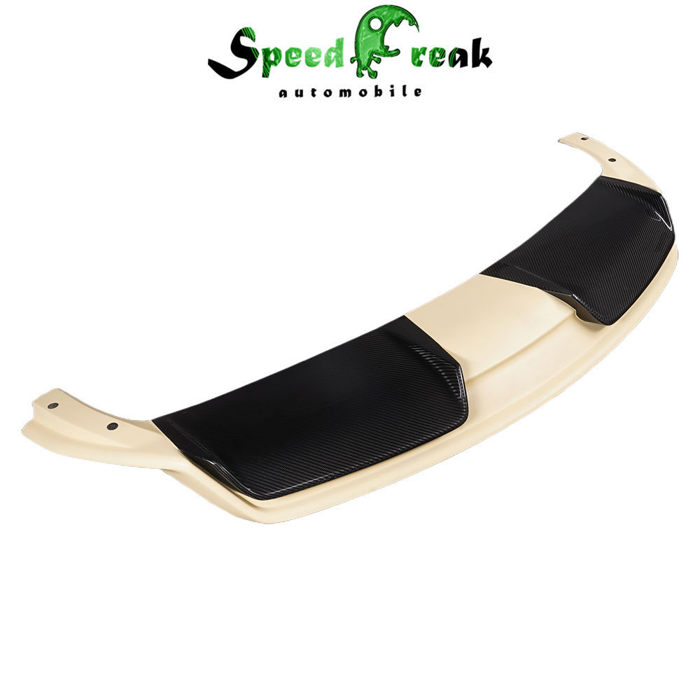 Artisan Style Half Dry Carbon Fiber Rear Diffuser For Tesla Model 3 2016-Present