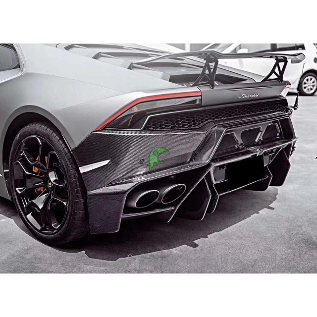 Vorsteiner Dry Carbon Fiber Rear Bumper For LamborghinI Huracan LP610-4 2014-2018