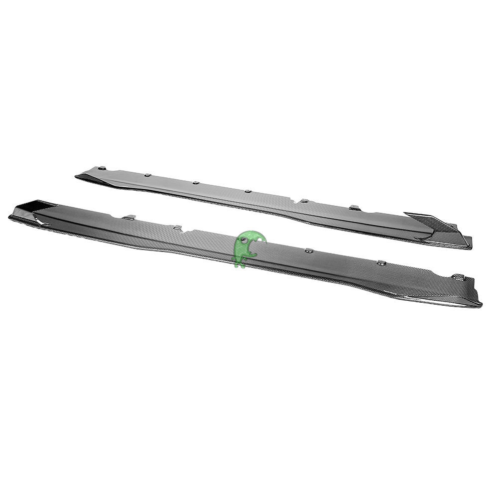 Paktechz Style Dry Carbon Fiber Side Skirt for Lamborghini Huracan EVO
