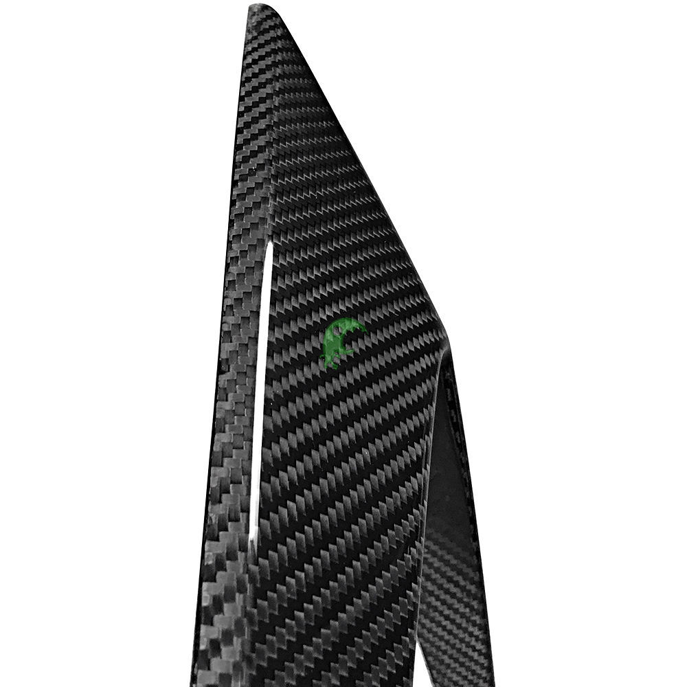 TopCar Style Dry Carbon Fiber Front Fender Side Trims For Lamborghini URUS 2018-2020