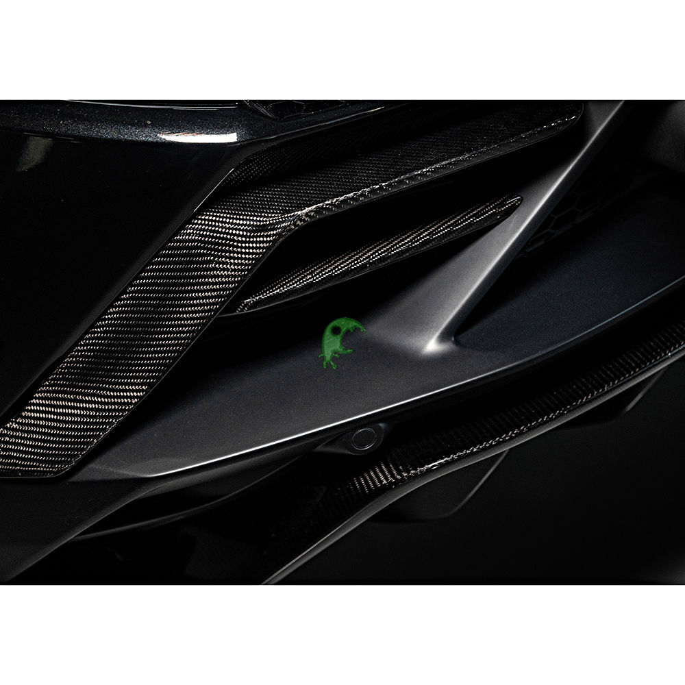 Paktechz Style Dry Carbon Fiber Rear Canards for Lamborghini Huracan EVO