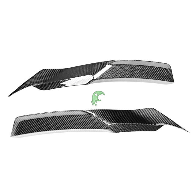 Paktechz Style Dry Carbon Fiber Rear Canards for Lamborghini Huracan EVO