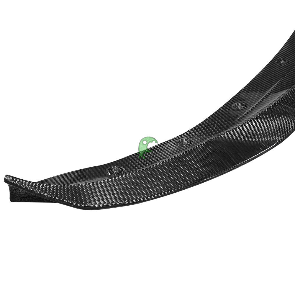Artisan Style Dry Carbon Fiber Front Lip For Tesla Model 3 2016-Present