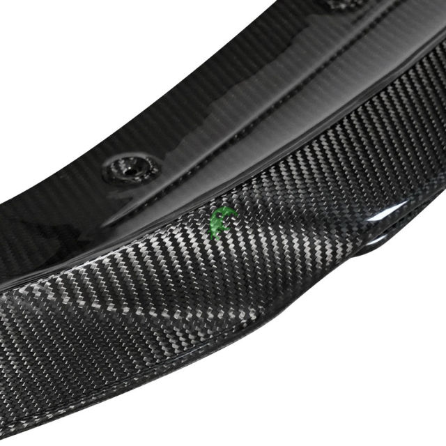 Artisan Style Dry Carbon Fiber Front Lip For Tesla Model 3 2016-Present