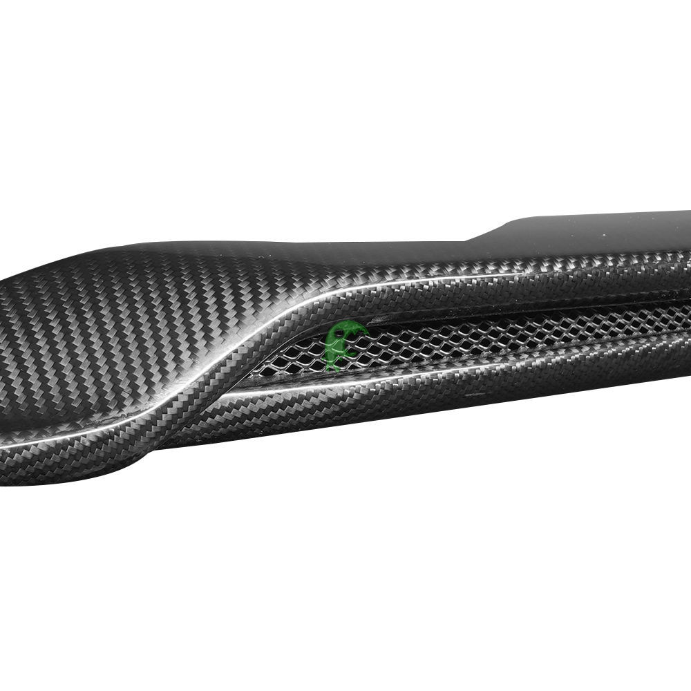 Artisan Style Dry Carbon Fiber Front Lip For Tesla Model 3 2016-Present
