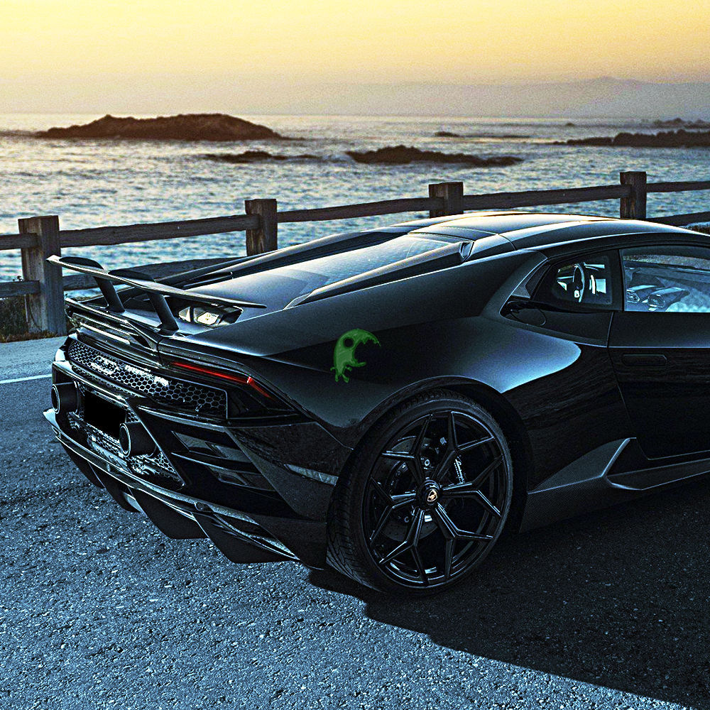 Novitec Style Dry Carbon Fiber Side Skirt For Lamborghini Huracan EVO RWD 2019-2020
