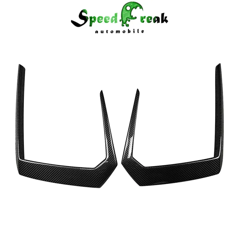 TopCar Style Dry Carbon Fiber Rear Bumper Vents For Lamborghini URUS 2018-2020