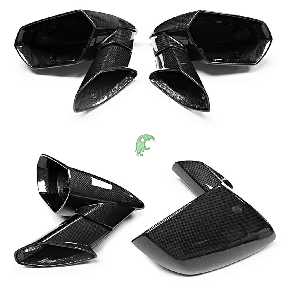 Dry Carbon Fiber Side Mirror Cover For Lamborghini Huracan