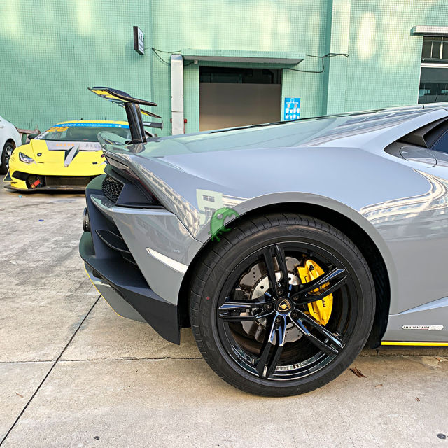 Novitec Style Dry Carbon Fiber Rear Spoiler Wing For Lamborghini Huracan EVO 2019-2020