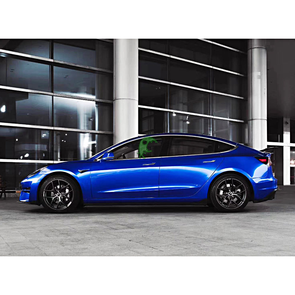 Robot Style Half Dry Carbon Fiber Body Kit For Tesla Model 3 2016-Present