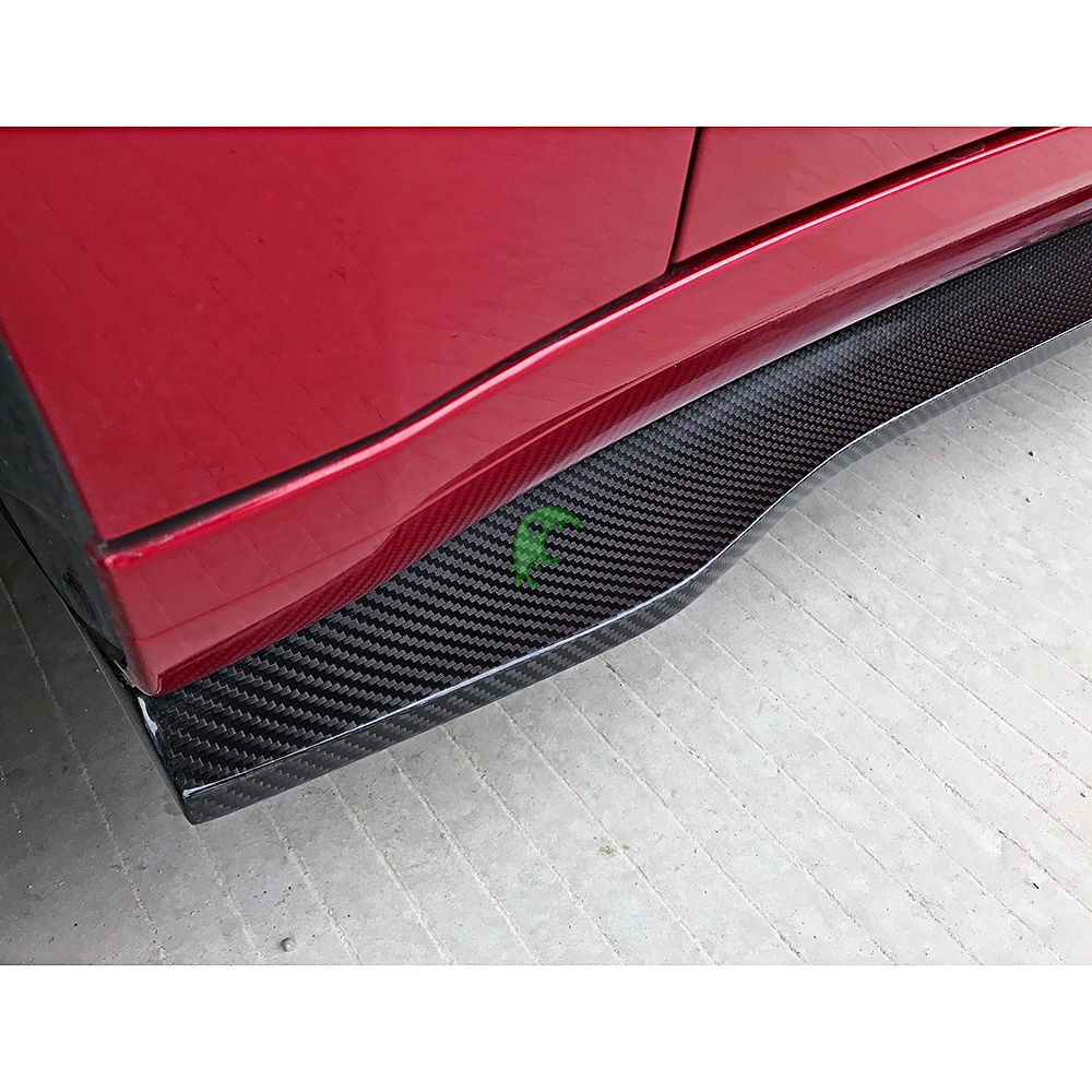 Vorsteiner Style Dry Carbon Fiber Side Skirt For Tesla Model 3 2016-Present