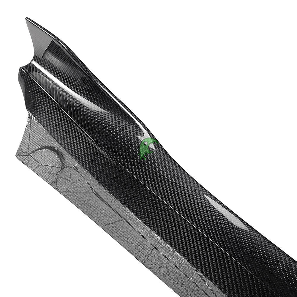 Vorsteiner Style Dry Carbon Fiber Side Skirt For Tesla Model 3 2016-Present