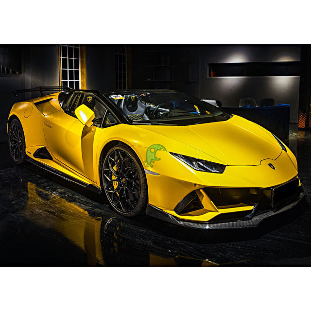 Speed Freak Style Dry Carbon Fiber Side Skirt for Lamborghini Huracan EVO