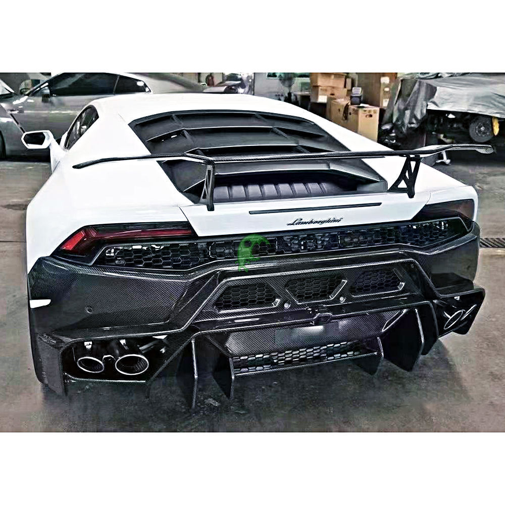 Vorsteiner Dry Forged Carbon Fiber Rear Bumper For LamborghinI Huracan 2014-2018