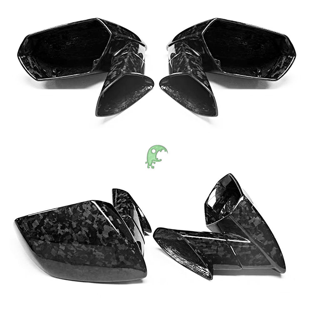 Dry Carbon Fiber Side Mirror Cover For Lamborghini Huracan