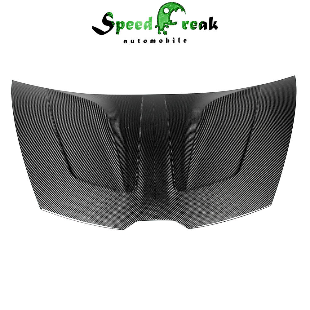 Paktechz Style Dry Carbon Fiber Engine Hood for Lamborghini Huracan & EVO