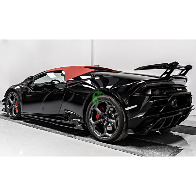 Paktechz Style Dry Carbon Fiber Rear Spoiler for Lamborghini Huracan EVO