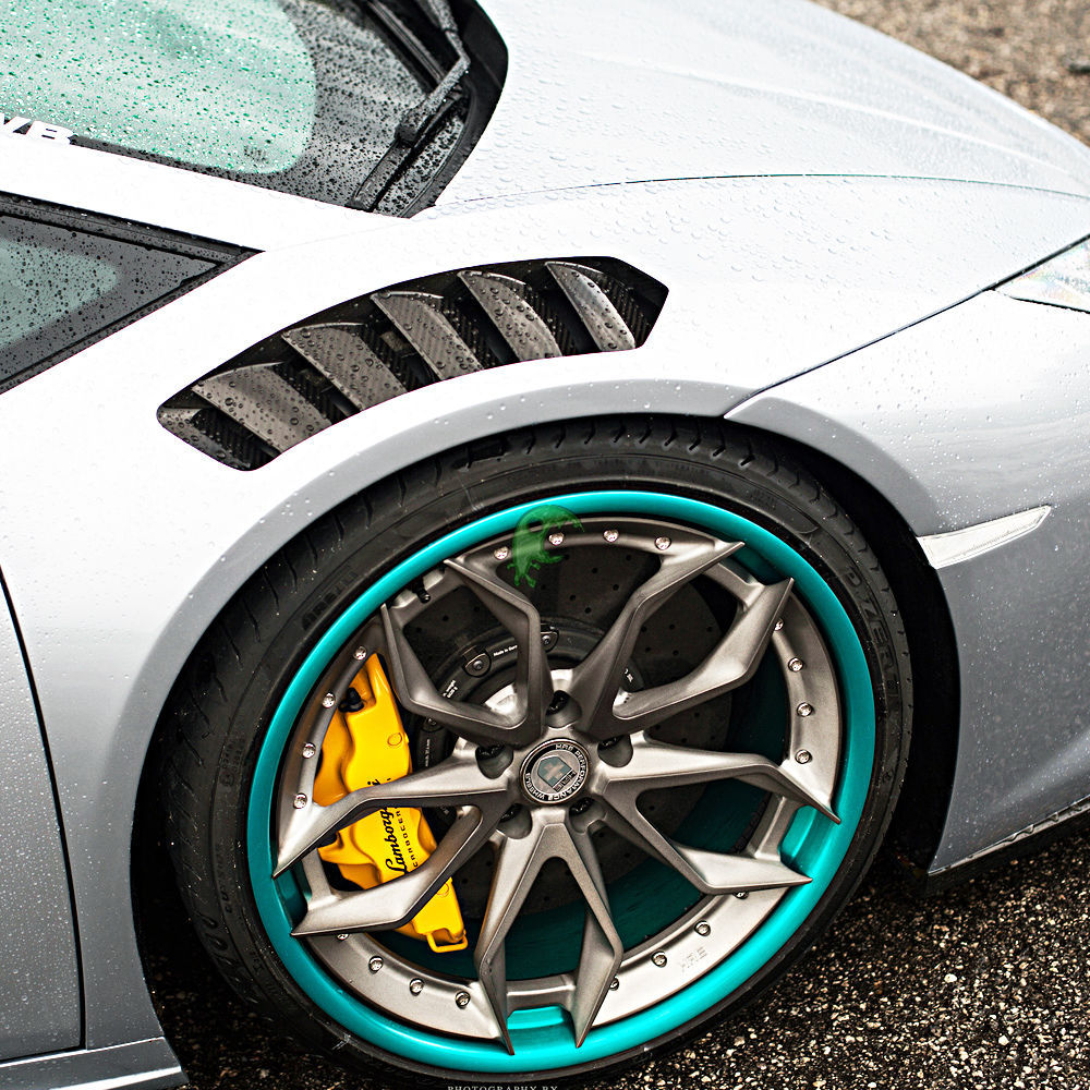 Vorsteiner Dry Forged Carbon Fiber Front Fender For LamborghinI Huracan LP610-4 LP580 2014-2018