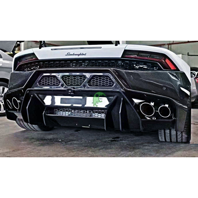 Vorsteiner Dry Carbon Fiber Rear Bumper For LamborghinI Huracan LP610-4 2014-2018