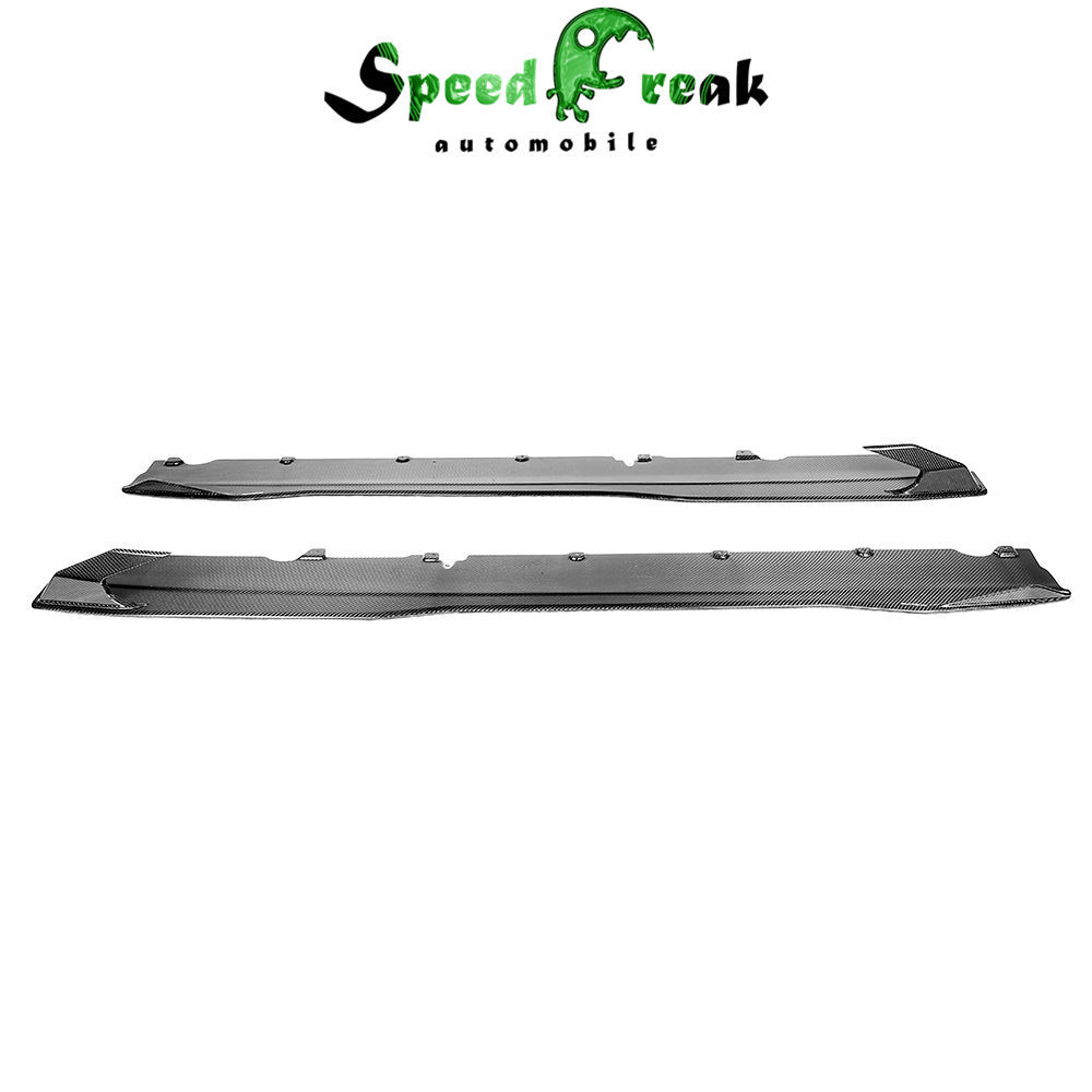 Paktechz Style Dry Carbon Fiber Side Skirt for Lamborghini Huracan EVO