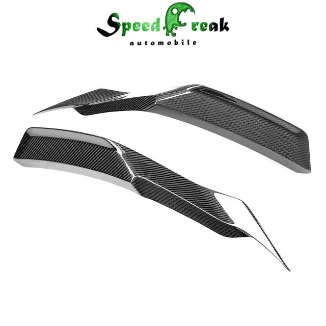 Paktechz Style Dry Carbon Fiber Rear Canards for Lamborghini Huracan EVO