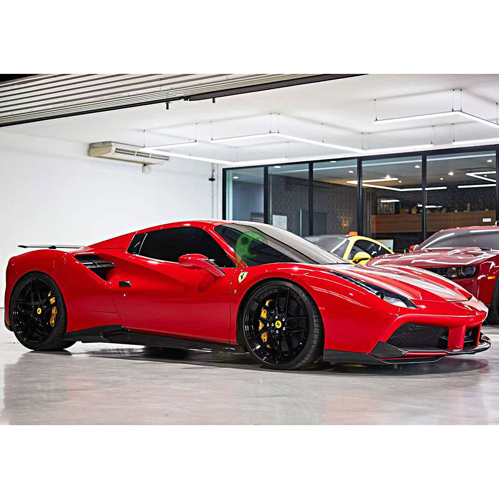 Novitec Style Dry Carbon Fiber Front Lip For Ferrari 488 GTB Spider 2015-2018