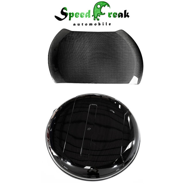 Plastic Spare Tyre Cover &amp; Dry Carbon Fiber Cover For Land Rover Defender 110 90 L663 2020-Present