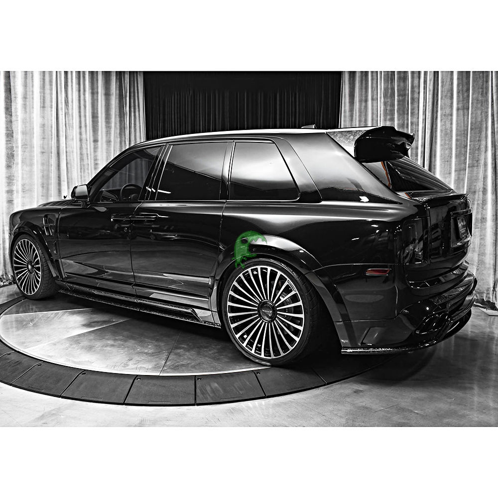 Mansory Style Forged Dry Carbon Fiber Roof Spoiler Wing For Rolls Royce Cullinan