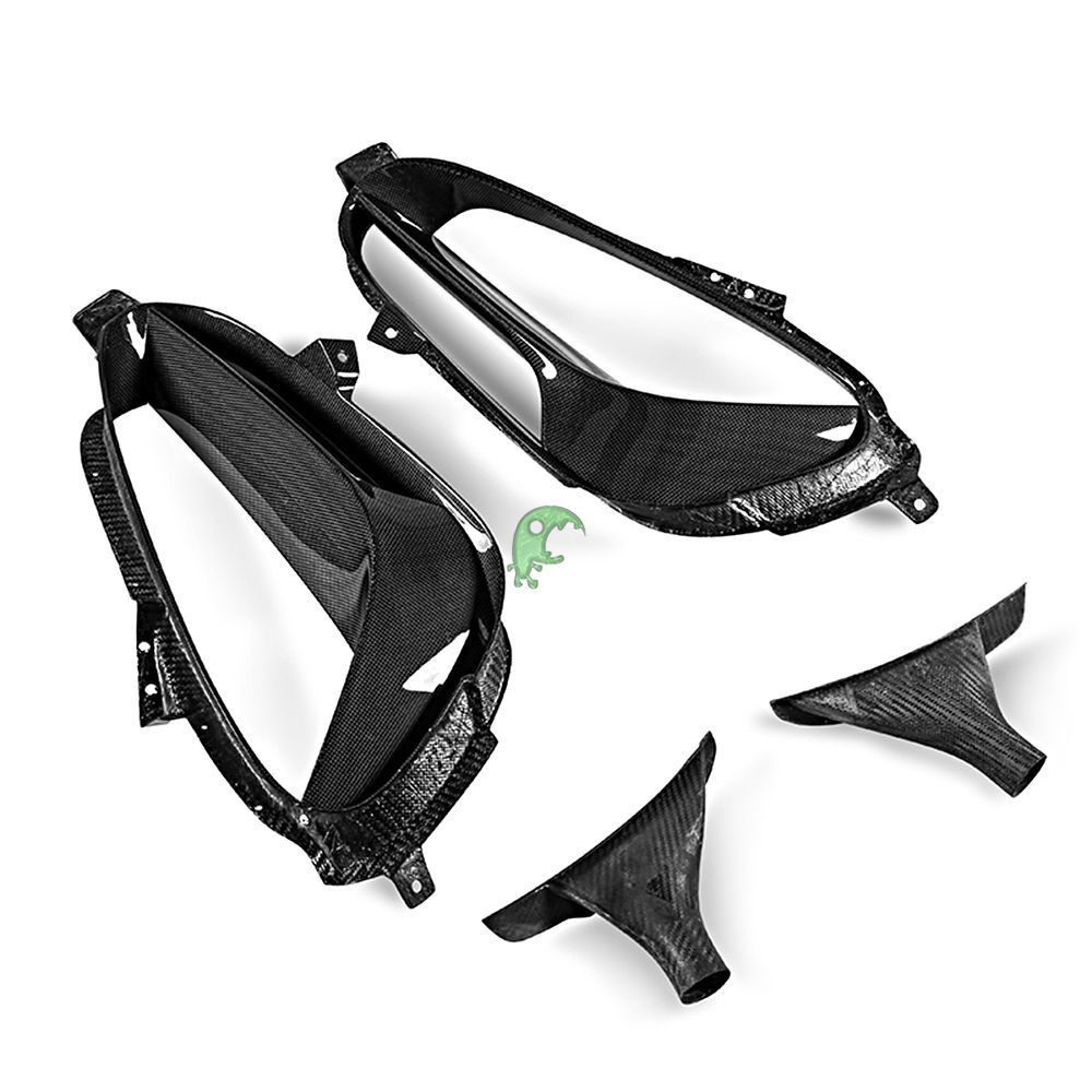 OEM Style Dry Carbon Fiber Side Vent Air Intake For Ferrari SF90