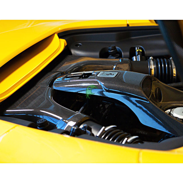 Capristo Style Dry Carbon Fiber Air Box For Ferrari 488 GTB 2015-2018