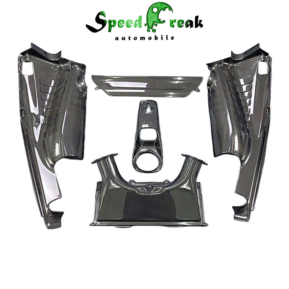 Dry Carbon Fiber Engine Bay Cover For Ferrari 488 GTB 2015-2018