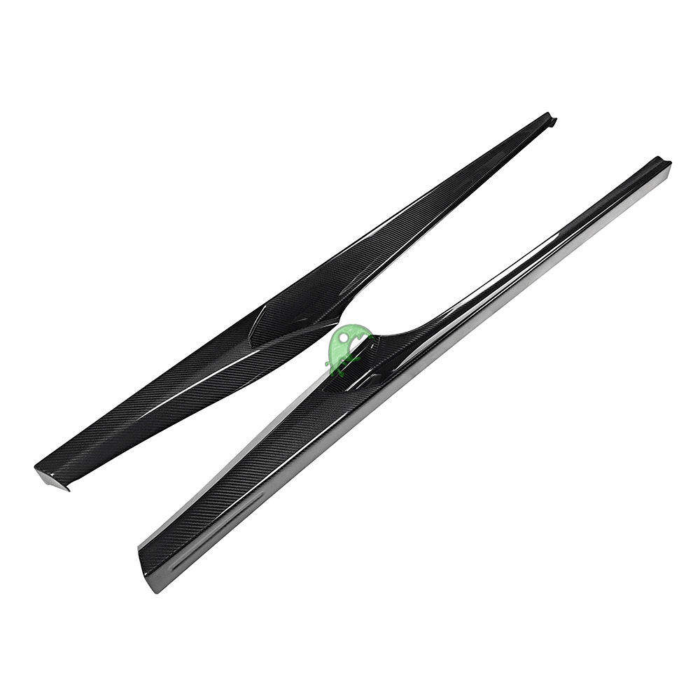 Novitec Style Dry Carbon Fiber Side Skirt For Ferrari 488 GTB Spider 2015-2018