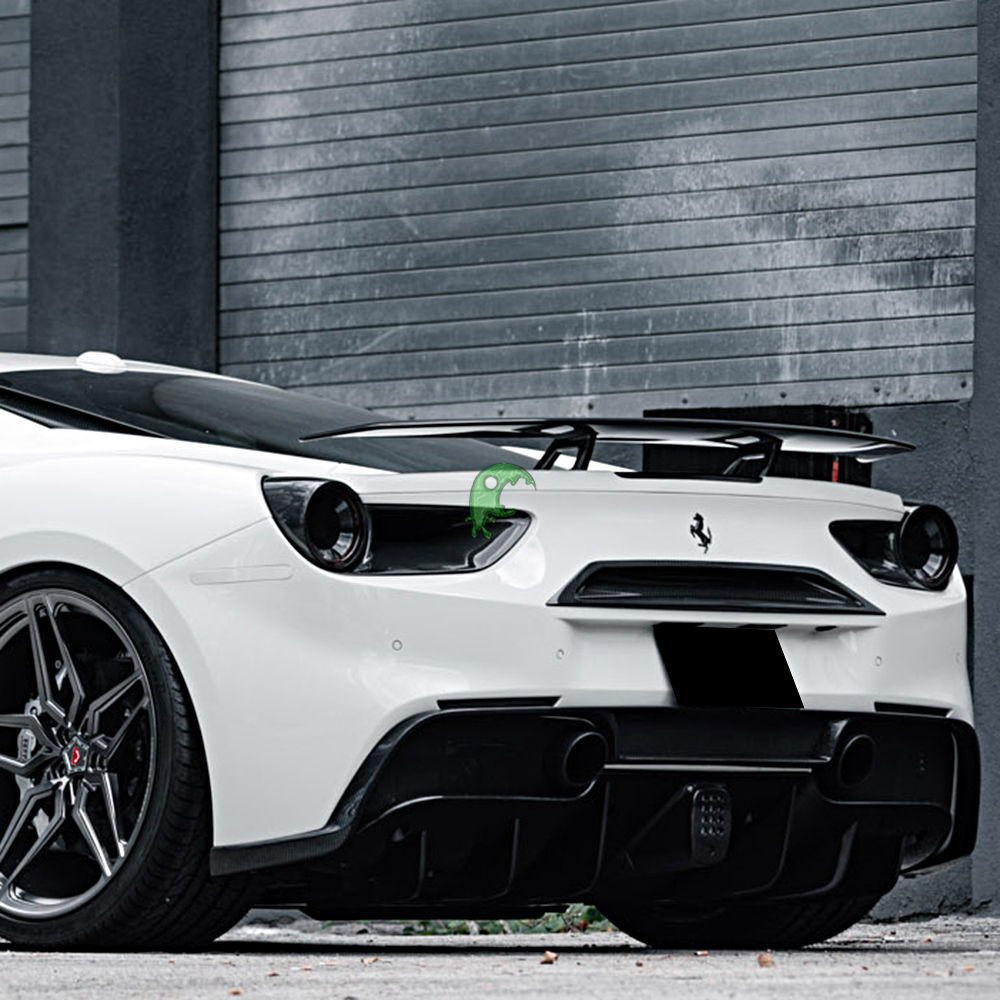 Novitec Style Dry Carbon Fiber Rear Spoiler For Ferrari 488 GTB Spider 2015-2018