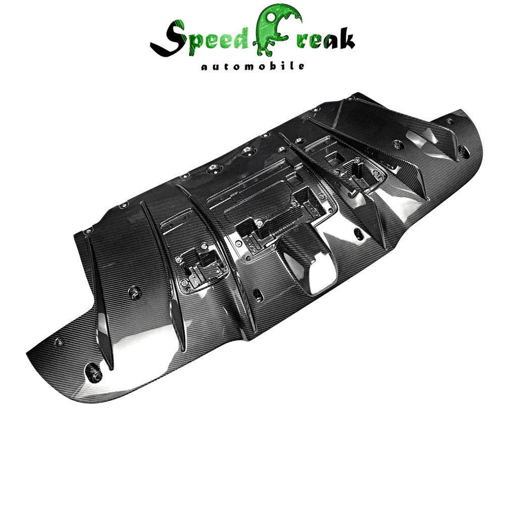 Novitec Style Dry Carbon Fiber Rear Diffuser For Ferrari 488 GTB Spider 2015-2018