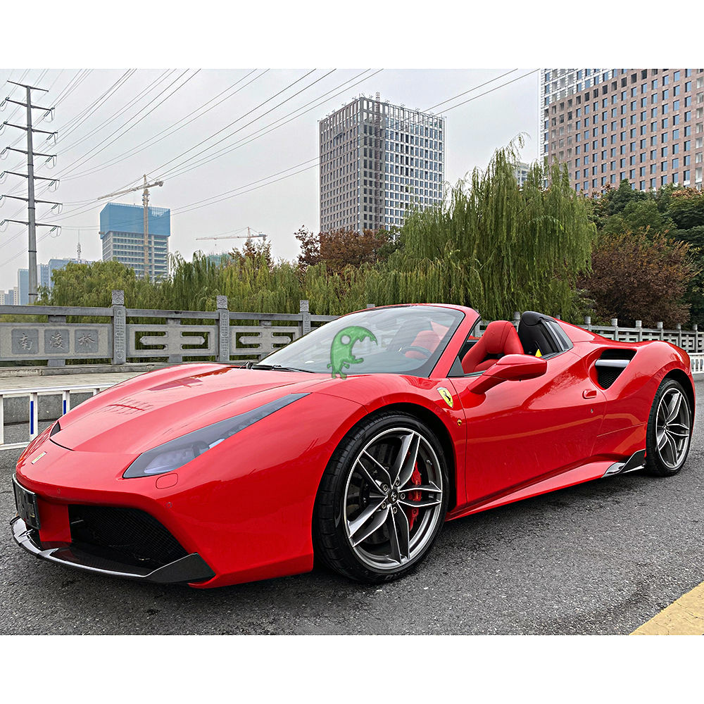 Capristo Style Dry Carbon Fiber Front Lip For Ferrari 488 GTB Spider 2015-2018
