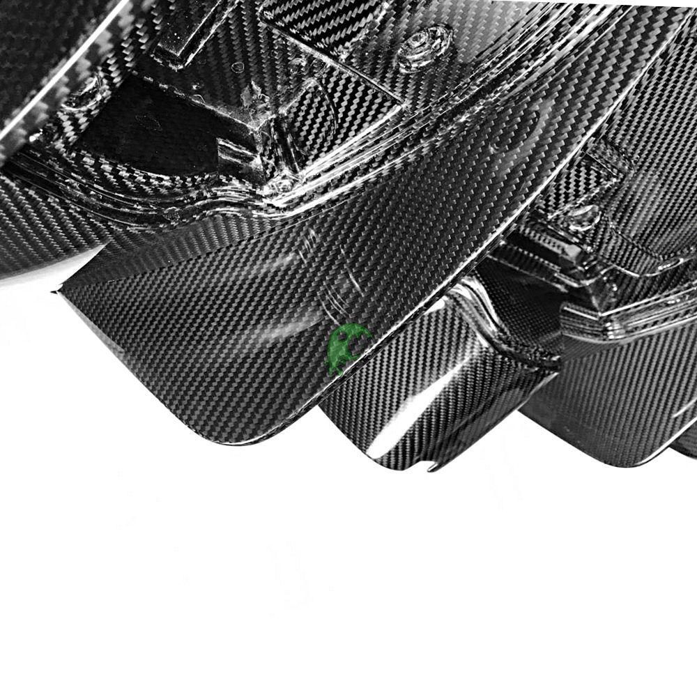 Novitec Style Dry Carbon Fiber Rear Diffuser For Ferrari 488 GTB Spider 2015-2018