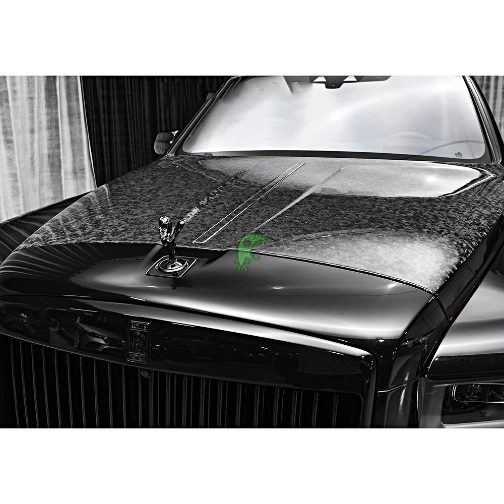 Mansory Style Forged Dry Carbon Fiber Hood For Rolls Royce Cullinan