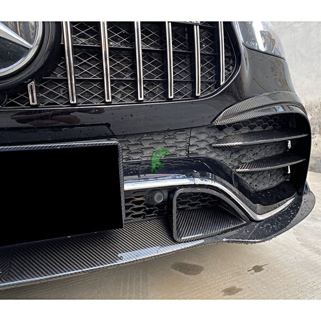 Speed Freak Style Dry Carbon Fiber Front Lip For Mercedes Benz GLE Class 450 2020-Present